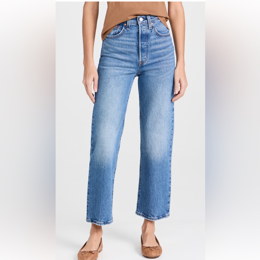 Levis Ribcage straight Sz 25